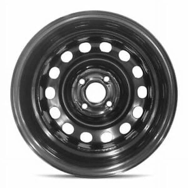 For 1986-1989 Honda Accord 14 Inch Painted Black Rim - OE Direct Replacement - Road Ready Car Wheel