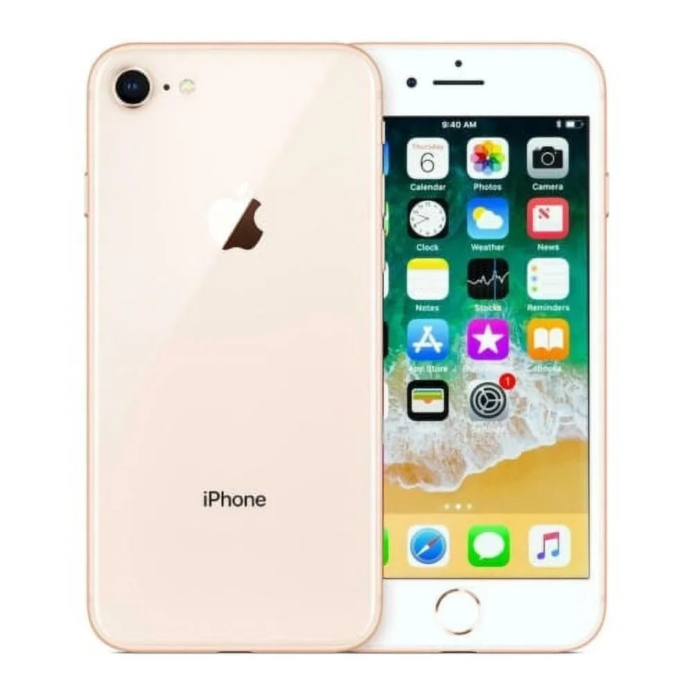 Pre-Owned Apple iPhone 8 64GB Factory GSizeM Unlocked T-Mobile AT&T Sizemartphone - Gold (Refurbished: Good)