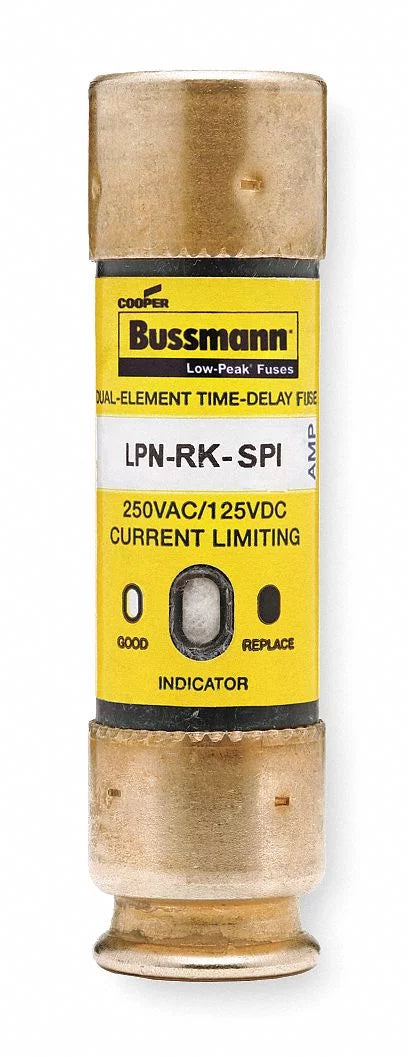 Eaton Bussmann Fuse,Class RK1,35A,LPN-RK-SizePI Sizeeries LPN-RK-35SizePI