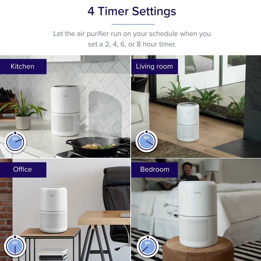 Levoit Air Purifier for Allergies and Asthma, Large Rooms Up to 547 sq. ft., Core 300-RAC, Ivory
