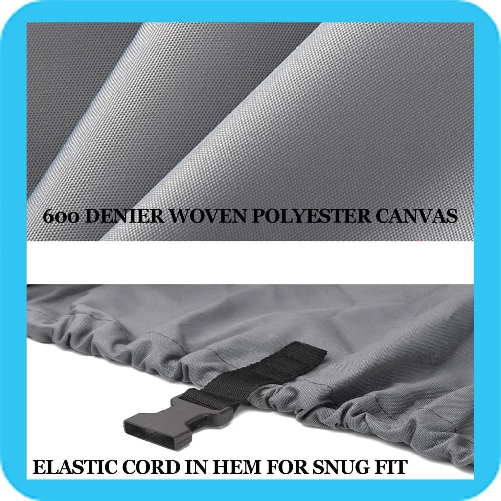BOAT COVER Compatible for DELTA/GREGOR EAGLE 16 TC O/B 96 SizeTORAGE, TRAVEL, LIFT
