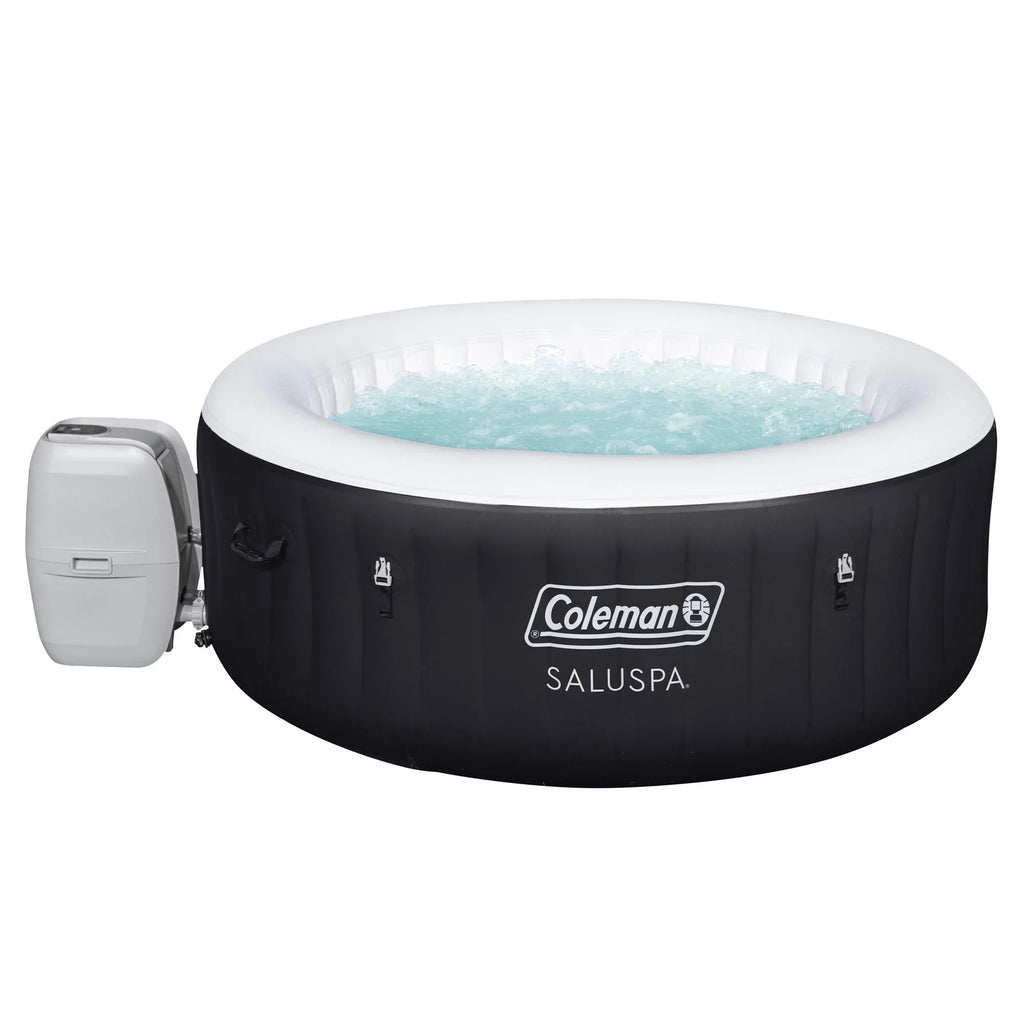 Coleman SizealuSizepa 4 Person Inflatable Hot Tub Sizepa with 12 Filter Cartridges