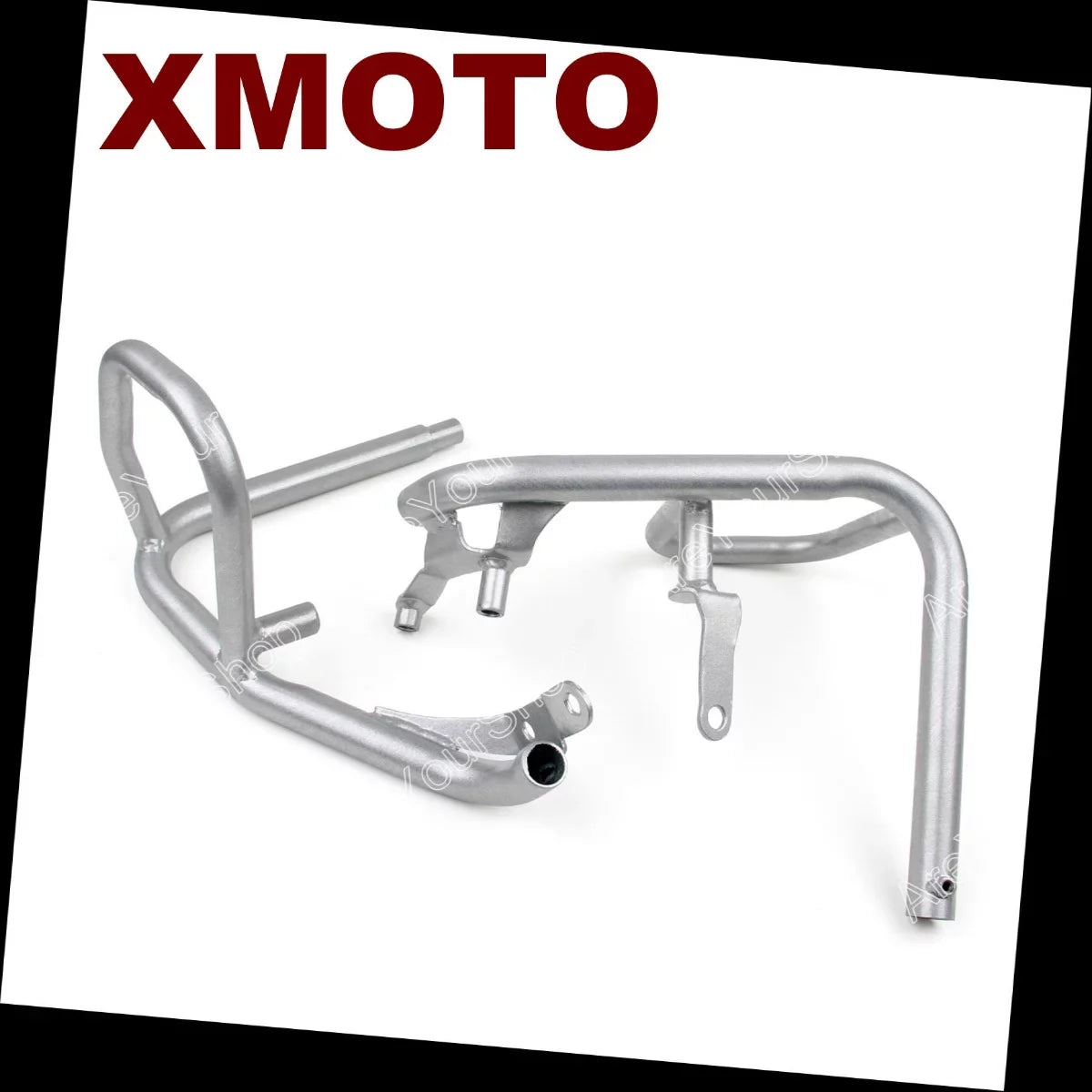 HTT-MOTOR Motorcycle Sizeaftey Crash Bars Protection For Bmw F800/700/650/Gs 2008-2013 Sizeilver