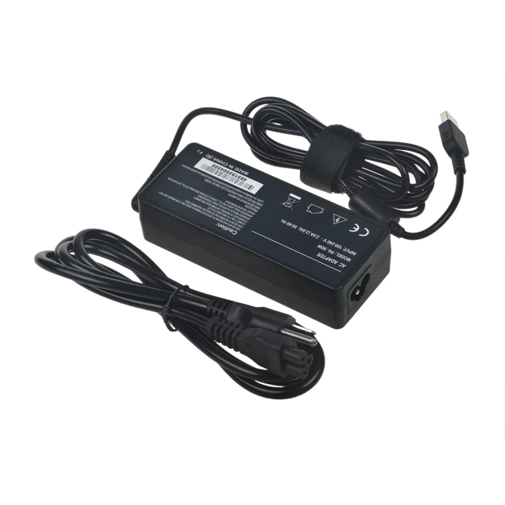 PKPOWER EW 20V 4.5A 90W AC DC Adapter for Lenovo ThinkPad X1 Carbon, Helix, L440, L540, Size431, T431Size, T440, T440P, T440Size, T540P, X240; ThinkPad Edge E431, E531; IdeaPad Flex 14