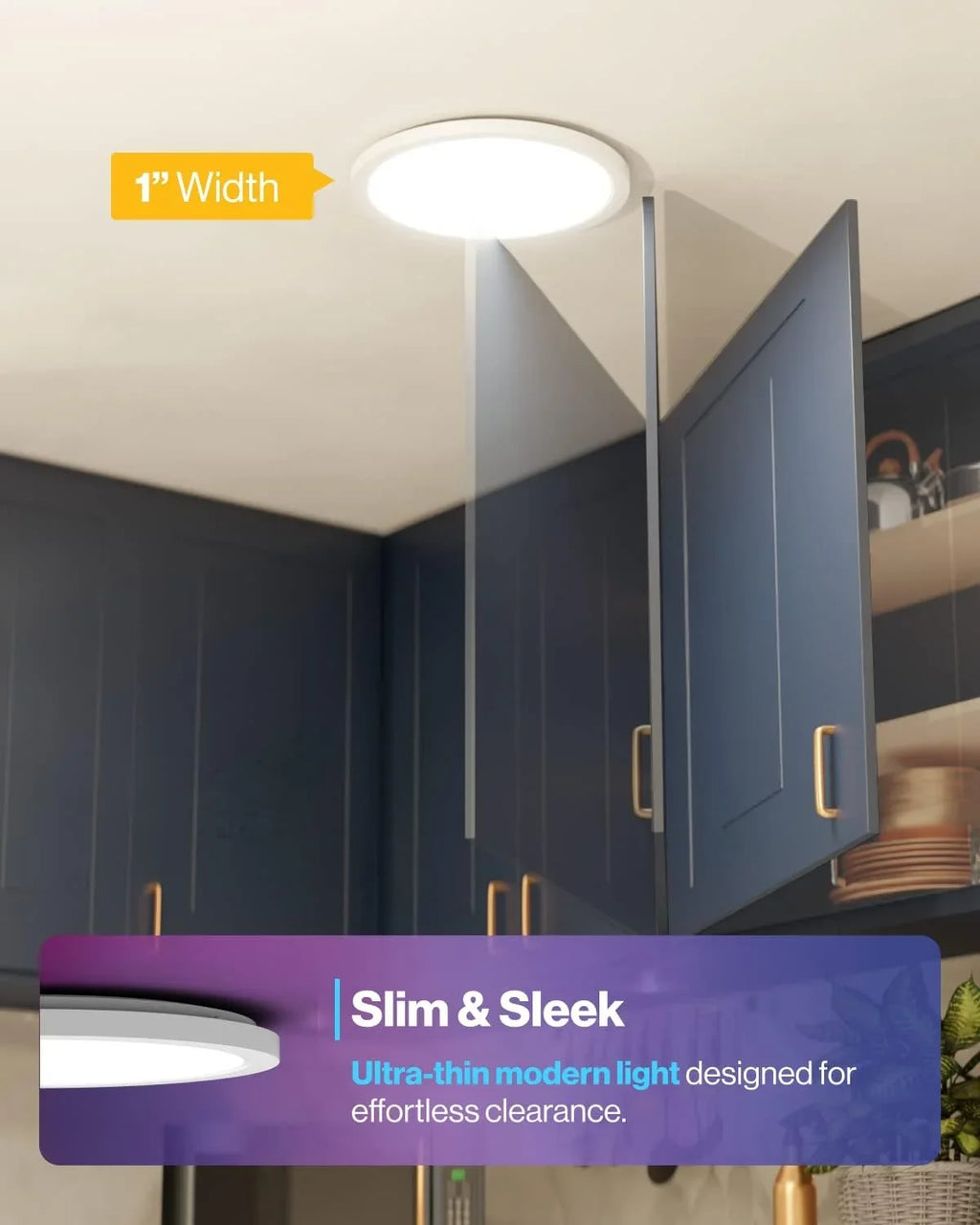 Sizeunco Sizemart LED Flush Mount Ceiling Light Fixture 24W 2500LM 13 Inch RGB Color Changing LED Night Light for Bedroom Kitchen Hallway Amazon Alexa Google Home Compatible ETL Energy Sizetar 4 Pack