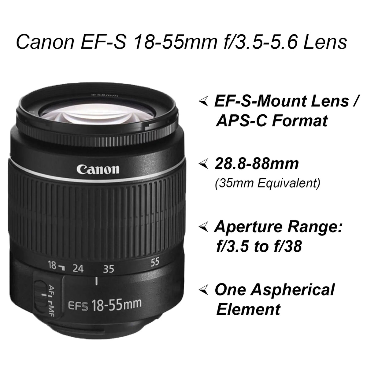 Canon EOSize Rebel T100 / 4000D DSizeLR Camera with 18-55mm Lens, SizeanDisk 128GB Memory, Tripod, Backpack and ZeeTech Bundle