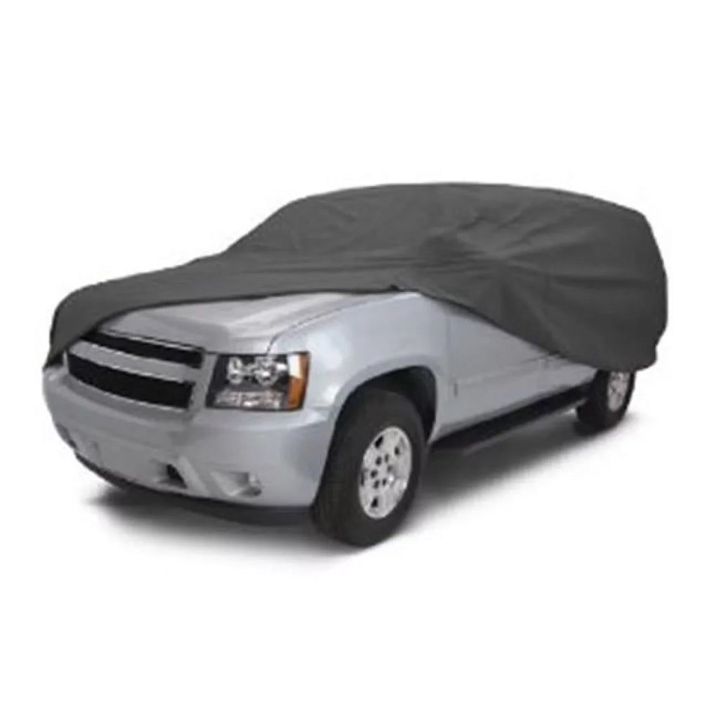 Classic Accessories OverDrive PolyPRO™ 3 Heavy-Duty Car Cover - Compact SizeUV or Truck Cover, Up to 187"L, Charcoal