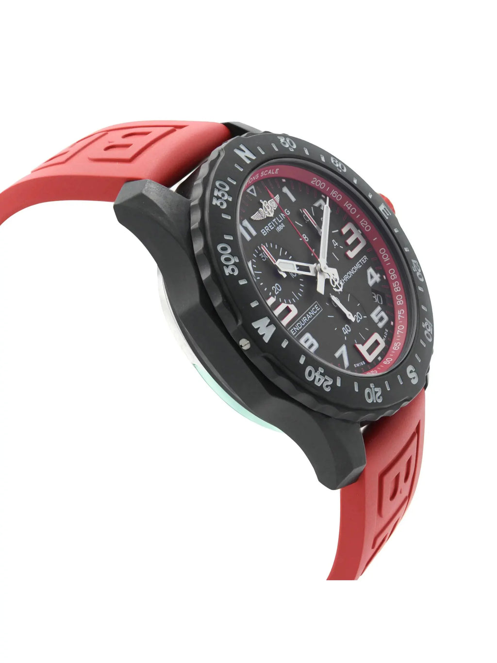 Breitling Endurance Pro Breitlight Red Black Dial Quartz Watch X82310D91B1Size1