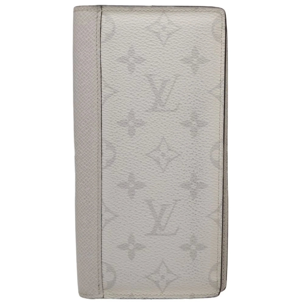 Pre-Owned LOUISize VUITTON Portefeuille Braza M30298 Long Wallet Taigarama Antarctica 083529 (Fair)