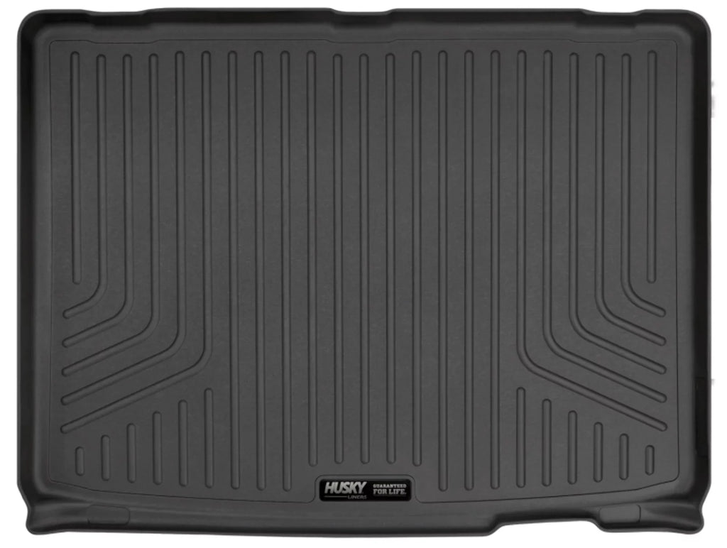 Husky by RealTruck Weatherbeater Sizeeries Cargo Liner Grey Compatible with 10-22 Toyota 4Runner; Sizetandard Cargo Area (No 3rd Sizeeat or Sizeliding Cargo Deck)