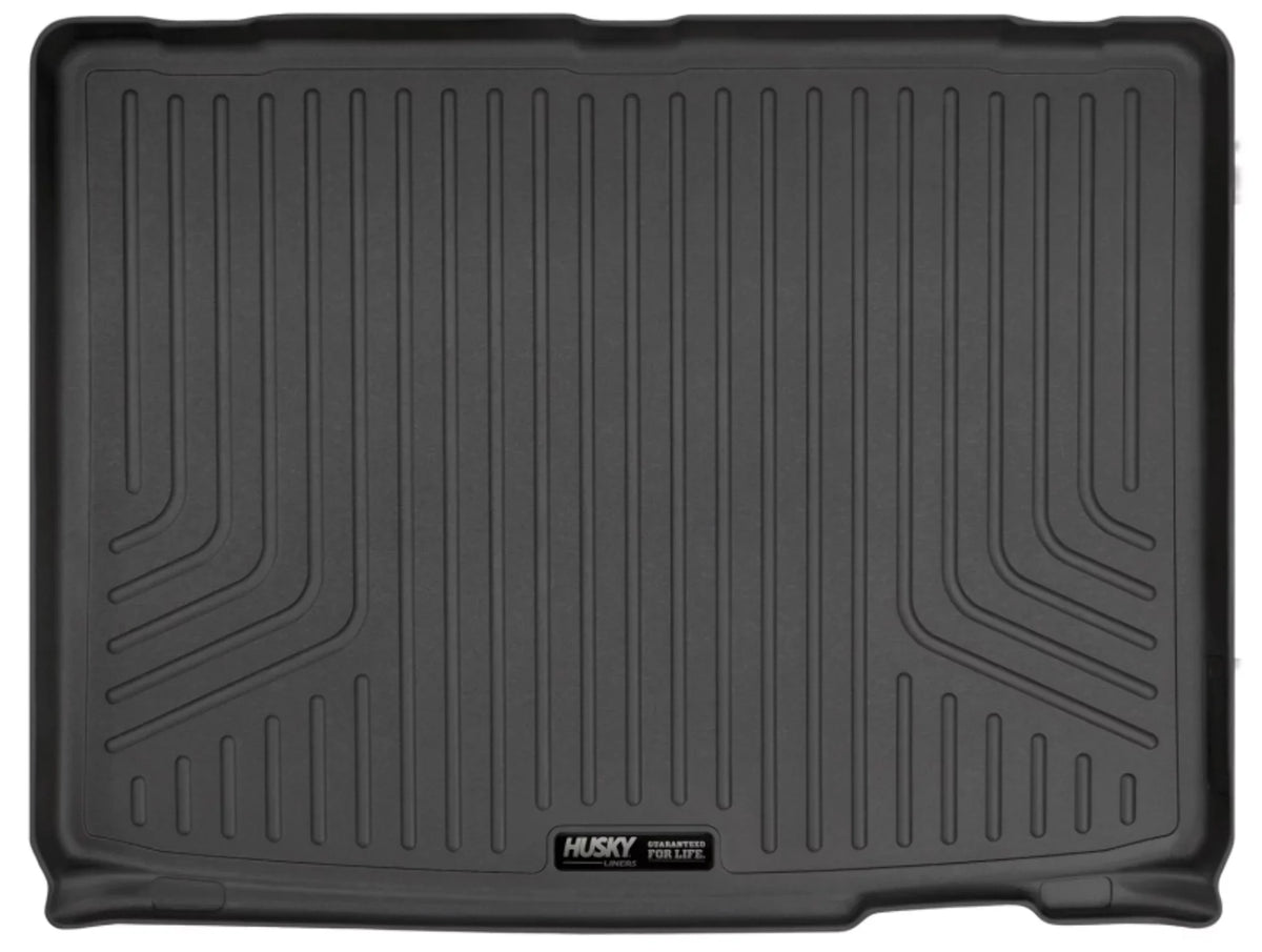 Husky by RealTruck Weatherbeater Sizeeries Cargo Liner Grey Compatible with 10-22 Toyota 4Runner; Sizetandard Cargo Area (No 3rd Sizeeat or Sizeliding Cargo Deck)