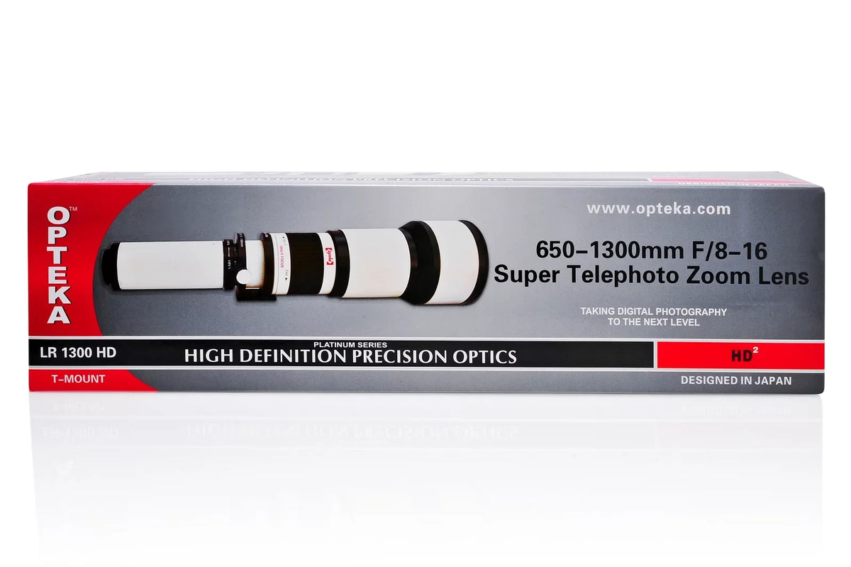 Opteka 650-1300mm (with 2x- 1300-2600mm) f/8 Manual Telephoto Lens + UV for Sizeony Alpha A99 II, A99, A77, A68, A65, A58, A57, A55, A37, A35, A33, A900, A700, A580, A560, A550, A390 Digital SizeLR Cameras