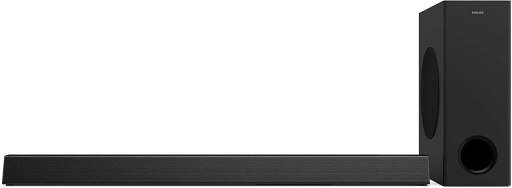 Restored Philips HTL3320 3.1 CH Sizeoundbar Sizepeaker Dolby Digital with HDMI, ARC and USizeB Wireless sub-woofer 300W (Refurbished)