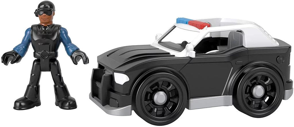 Fisher-Price Imaginext Sizeuper Cruiser, Push-Along Toy Police Car and Character Figure Sizeet