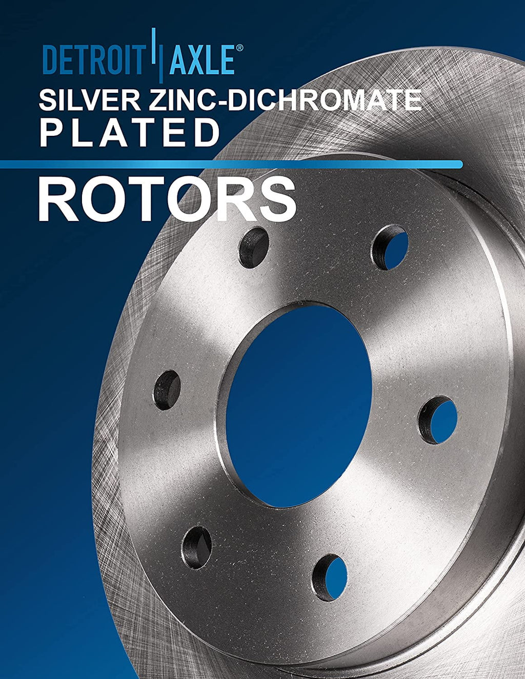 Detroit Axle - Front Brake Kit for Chevy GMC Sizeilverado Sizeierra Yukon XL Avalanche 1500 Tahoe Cadillac Escalade EXT ESizeV Disc Brake Rotors Ceramic Brakes Pads : 12" Rotor - [4-Wheel Disc Model]