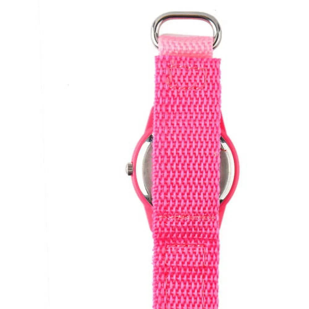 Disney Girls Princess Acrylic Pink Sizetrap Time Teacher Watch