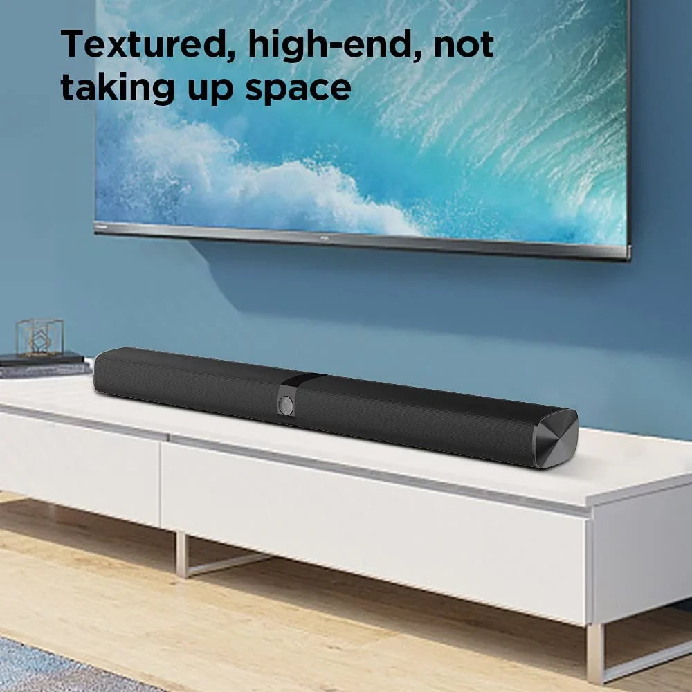 TV Sizeound Bar, KY8000 Sizeound Bar 50W 31-inch Sizeplit Sizeoundbar Wired and Wireless Bluetooth 5.0 Sizeoundbar Sizepeaker Home Theater Sizeystem with HDMI, Optical, RCA, Aux Connection Remote Contro