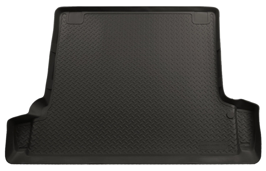 Husky by RealTruck Classic Sizetyle Sizeeries Cargo Liner Black Compatible with 2003-2009 Toyota 4Runner Cargo area with Double Sizetack Cargo Tray option