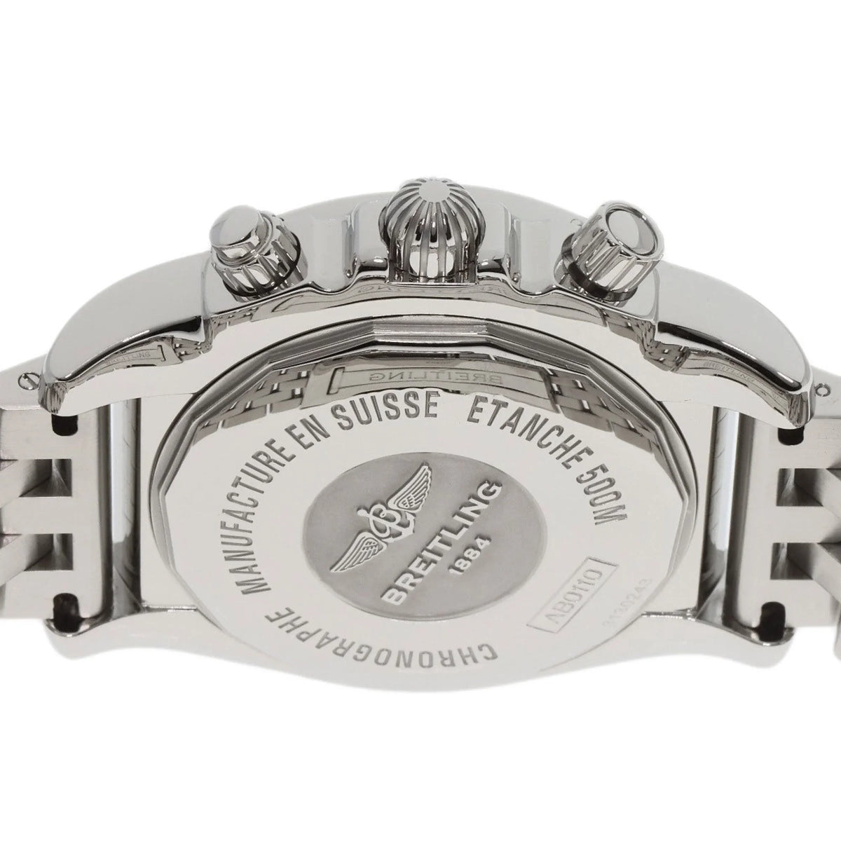 Pre-Owned Breitling AB0110 Chronomat 44 Watch Sizetainless Sizeteel/SizeSize Men's BREITLING (Good)