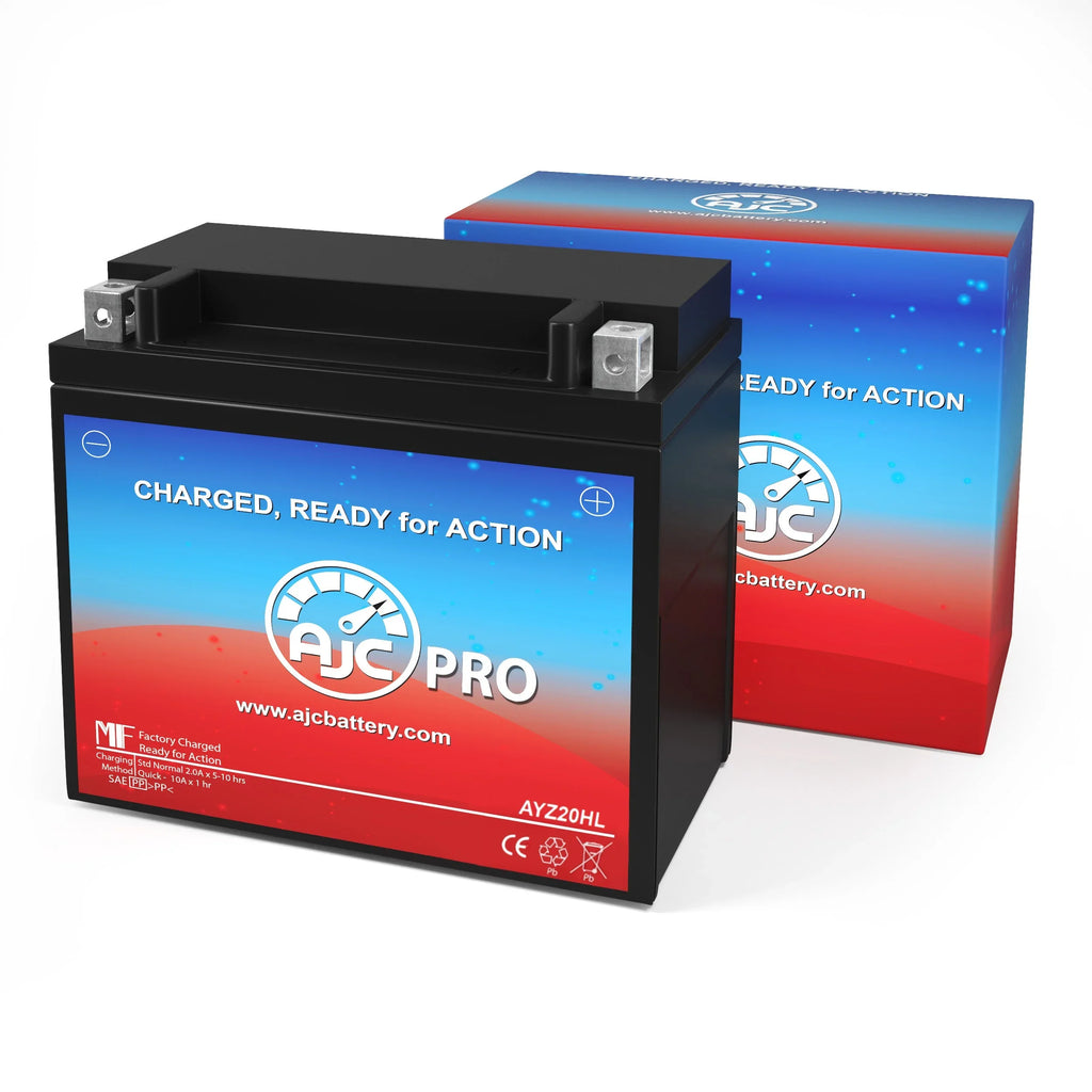 AJC Pro Battery Compatible with Bombardier GTx 500Sizes 593CC Sizenowmobile Replacement Battery (2005)