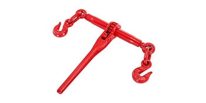 BENTISizeM Chain Binder Ratchet Load Binder 5/16in-3/8in, 6600lbs for Tie Down, 2pcs