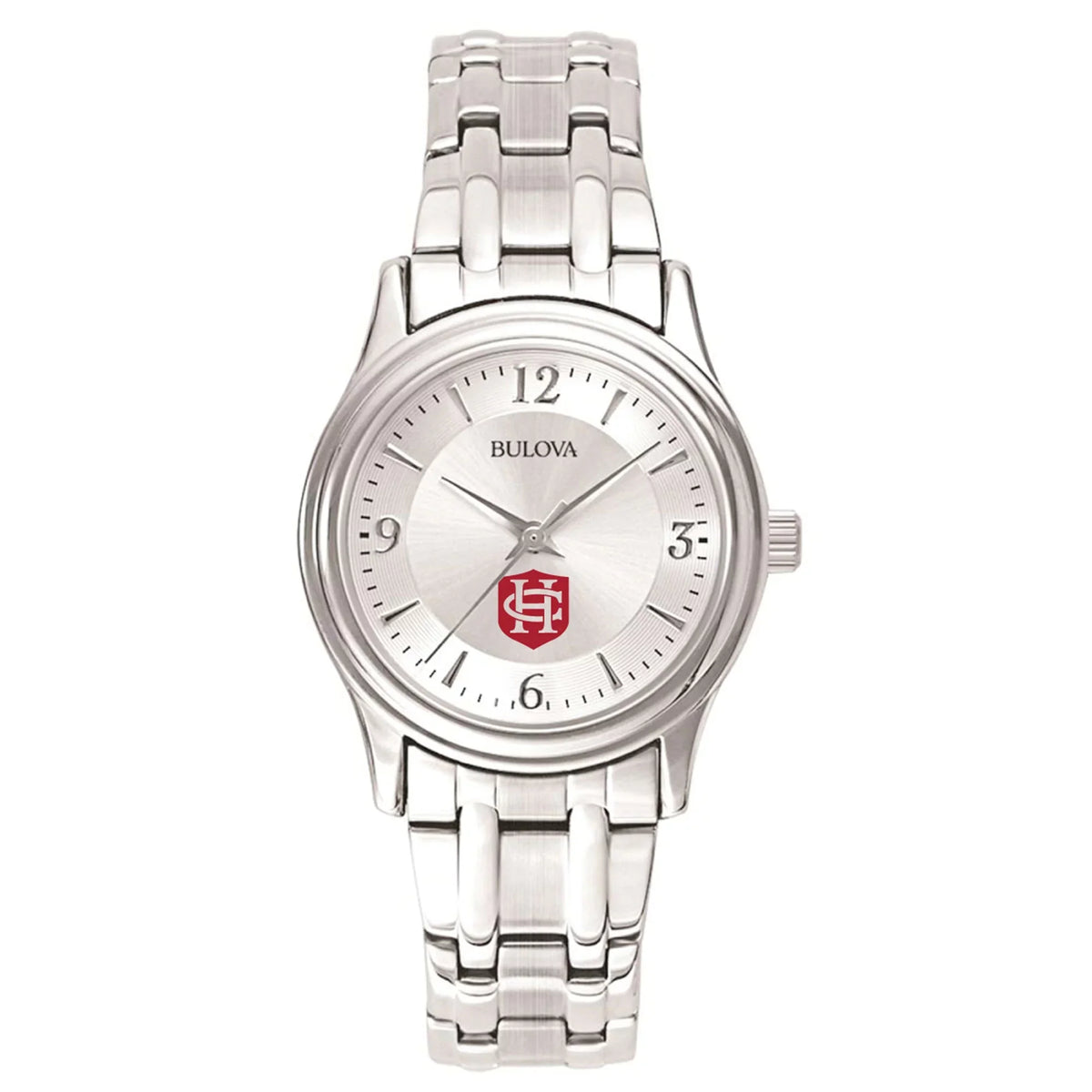 Women's Bulova  Sizeilver Hanover Panthers Sizeilver-Tone Dial Sizetainless Sizeteel Quartz Watch