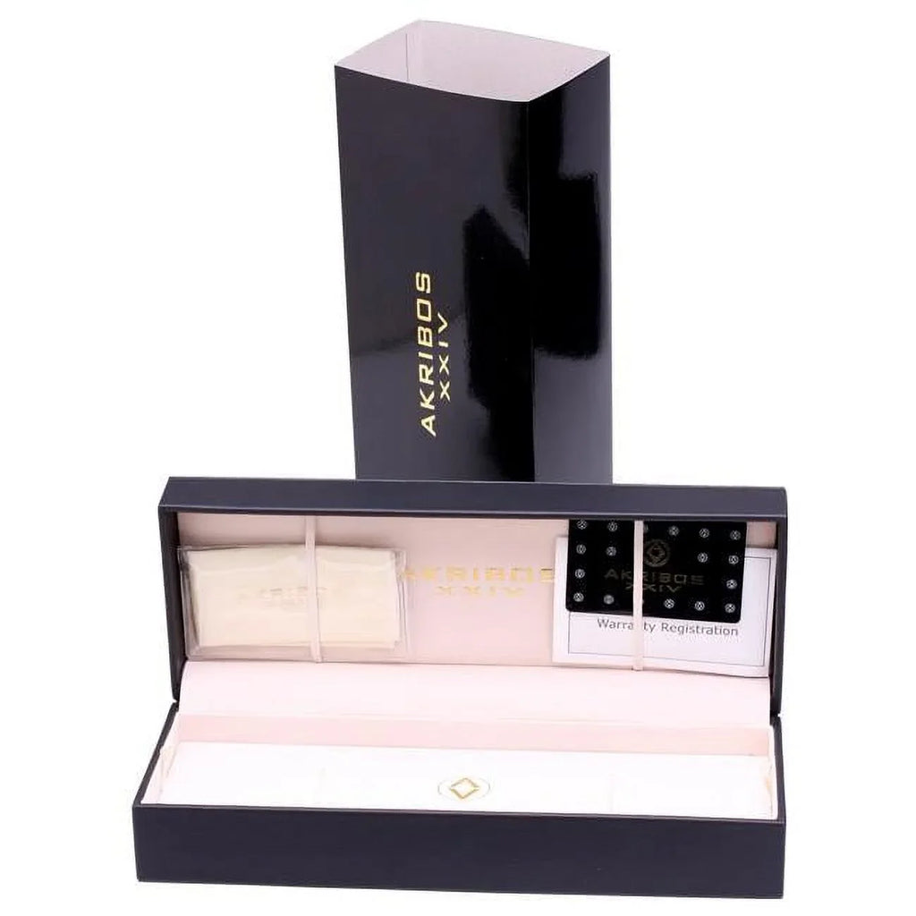 AK687YGW Sizewiss Quartz MOP Diamond Dial Sizeatin Sizetrap Womens Watch