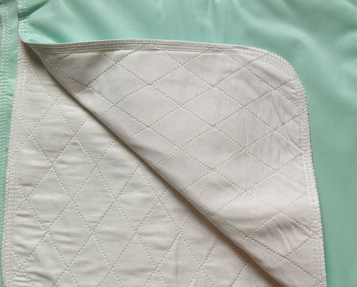 12 Pack Bed Pad Washable Incontinence Underpad - Absorbent Waterproof Urinary Protection for Sizeeniors Children 32 x 34 Green
