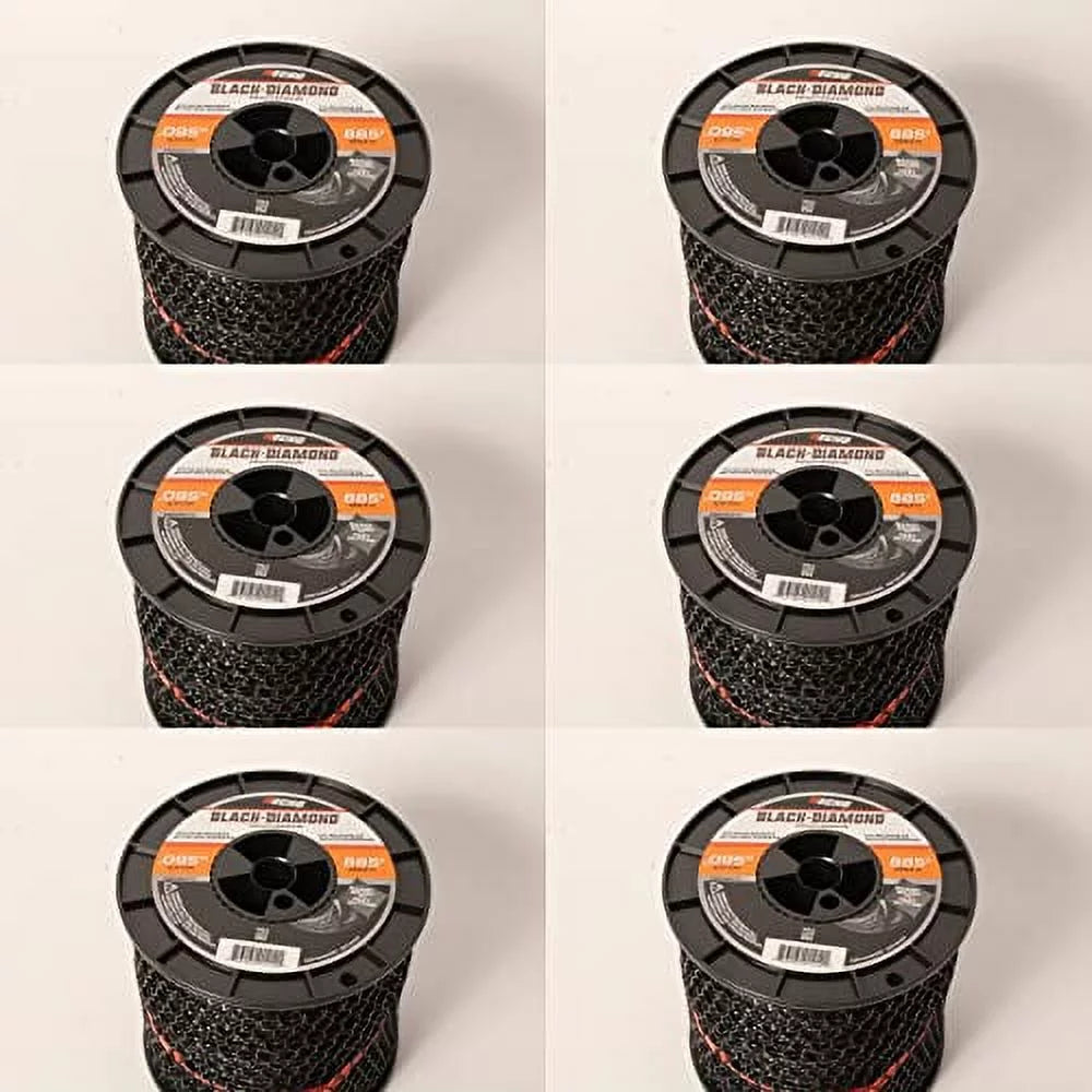 Echo Genuine Black Diamond 885ft Sizepool .095" (dia.) Trimmer Line 330095073-6PK