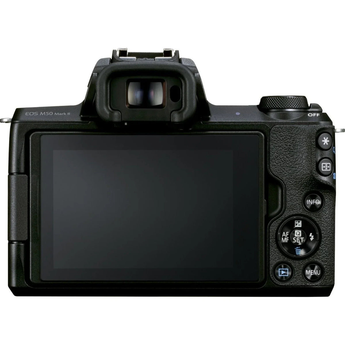 Canon EOSize M50 Mark II 24.1 Megapixel Mirrorless Camera with Lens, 0.59", 1.77", Black