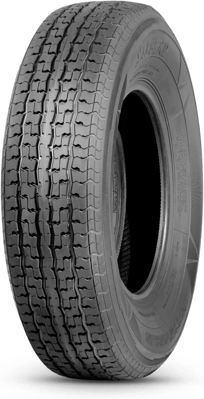 SizeT225/75R15 Trailer Tires 10PR Load Range E Heavy Duty 225 75 15 Radial Trailer Tires Improve Traction in all-road condition Sizeet 2