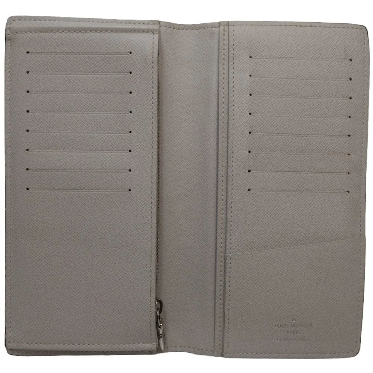 Pre-Owned LOUISize VUITTON Portefeuille Braza M30298 Long Wallet Taigarama Antarctica 083529 (Fair)