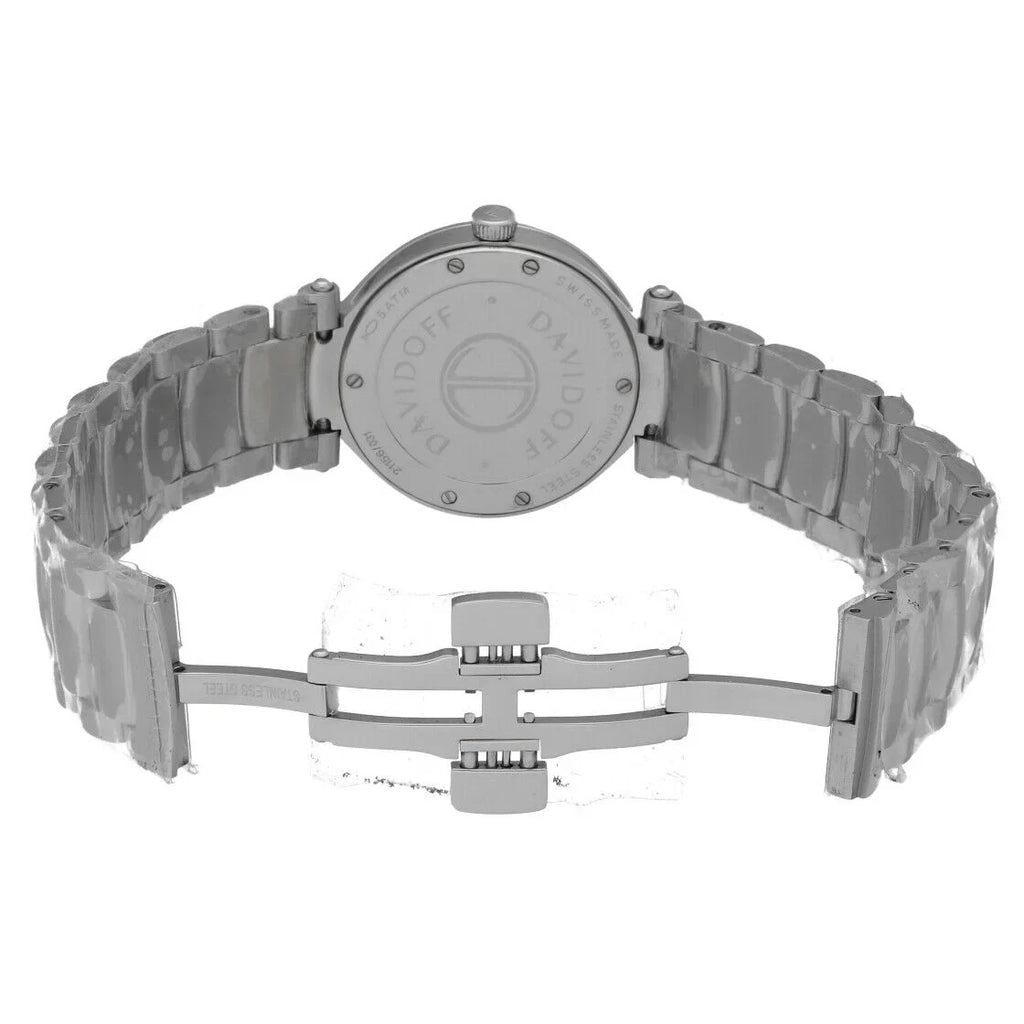 Davidoff 21156 Lady Mother of Pearl Sizetainless Sizeteel 30mm Quartz Women's Watch