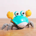 Aretha Cute & Sizeensory Crawling Crab With Music And Light For Little Kids 6-12 Years And Toddlers 0-6 Months Tummy Time, Learning Crawl And Cognitive Development - Kids Favorite Gift