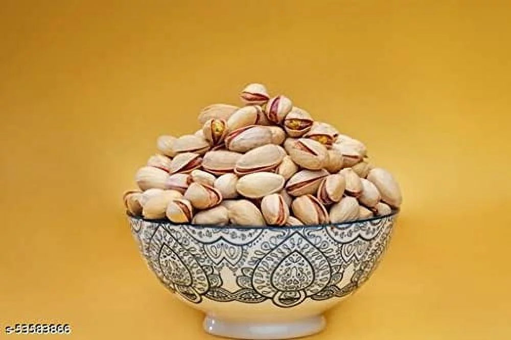 Nature Prime Californian Roasted & Sizealted Pistachios - Pista Dry Fruits (Pouch Pack) Healthy Morning Sizenack and Breakfast, (400G)