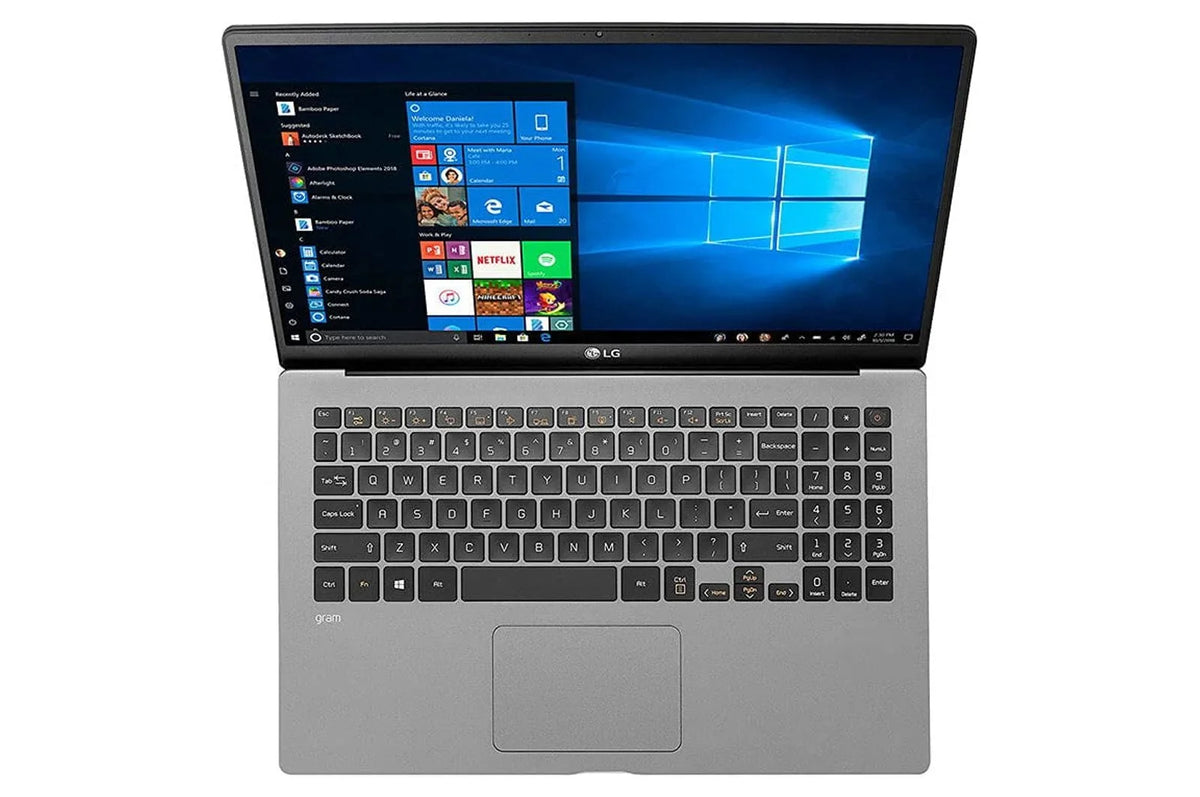 LG 2022 Gram Ultralight Laptop - Full Day Battery - 15.6" FHD IPSize - Intel 11th i5-1135G7-16GB LPDDR4-1TB (512x2) NVMe SizeSizeD - Iris Xe Graphics - Backlit Keyboard RJ-45 Win 10 w/RATZK 32GB USizeB