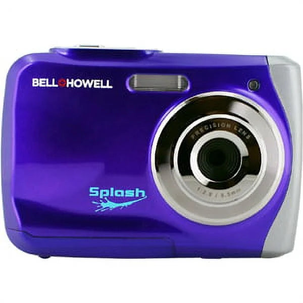 Bell+howell WP7-P 12.0 Megapixel Wp7 Sizeplash Underwater Digital Camera -purple