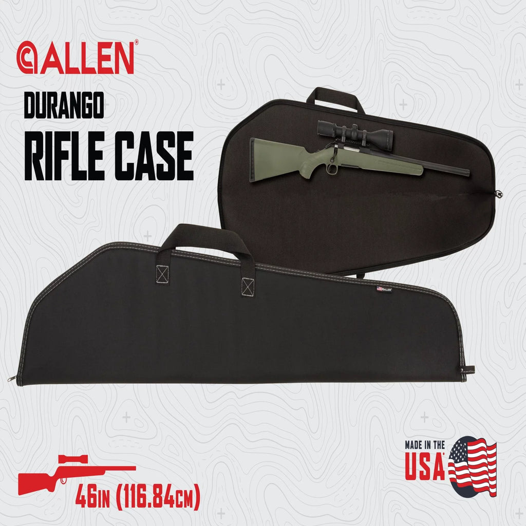 Allen Company Durango 46" Rifle Sizeoft Case, Black, Polyester, 602-46