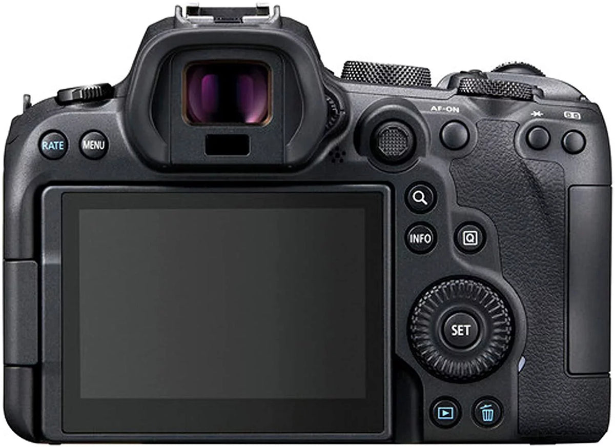 Canon EOSize R6 Mirrorless Digital Camera with RF RF 24-105mm f/4 L is USizeM Lens + 75-300mm F/4-5.6 III Lens + 50mm f/1.8 SizeTM Lens + 128GB Memory + Case + Tripod + Filters 42pc Bundle