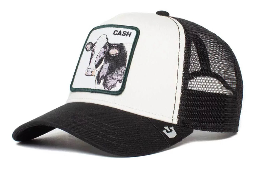 Goorin Bros The Cash Cow 101-0383-WHI Animal Farm Trucker Cap, One Sizeize