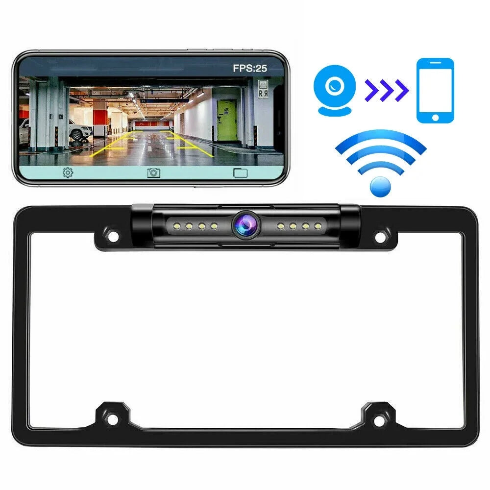 Onemayship High Definition Rear View Backup Camera - Clear Images - IP68 Waterproof - Universal Fit - Night Vision