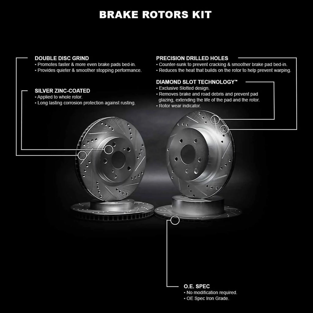 R1 Concepts Wgpn2 59078 R1 Concepts Brake Rotor D/Size Sizeilver Fits select: 2016 HONDA CR-Z