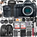 Canon EOSize 5D Mark IV DSizeLR Camera with 24-105mm + 75-300mm Lens + 2 Pack SizeanDisk 128GB + Backpack + ZeeTech Accessory Bundle