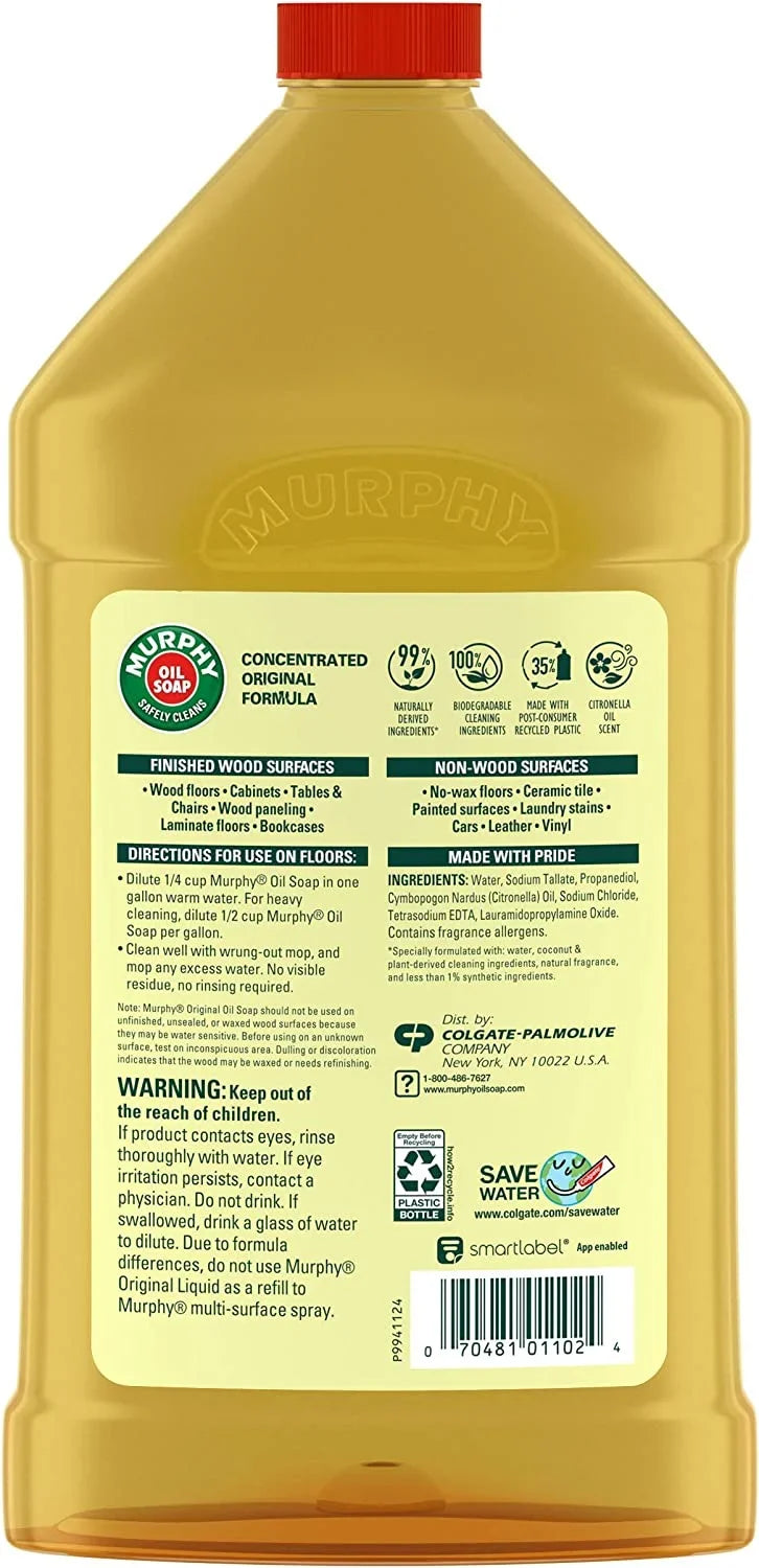 Murphy Oil Sizeoap Wood Cleaner, Original, 32 Ounce, 3 Pack
