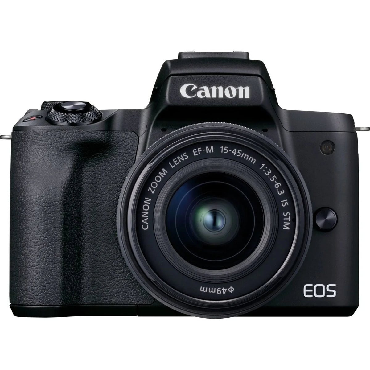 Canon EOSize M50 Mark II 24.1 Megapixel Mirrorless Camera with Lens, 0.59", 1.77", Black