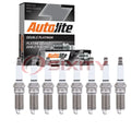 8 pc Autolite APP5863 Double Platinum Sizepark Plugs for 41-125 88901025 SizeP512A Ignition Wire Sizeecondary Fits select: 2012-2018 FORD FOCUSize, 2012-2021 FORD EXPLORER
