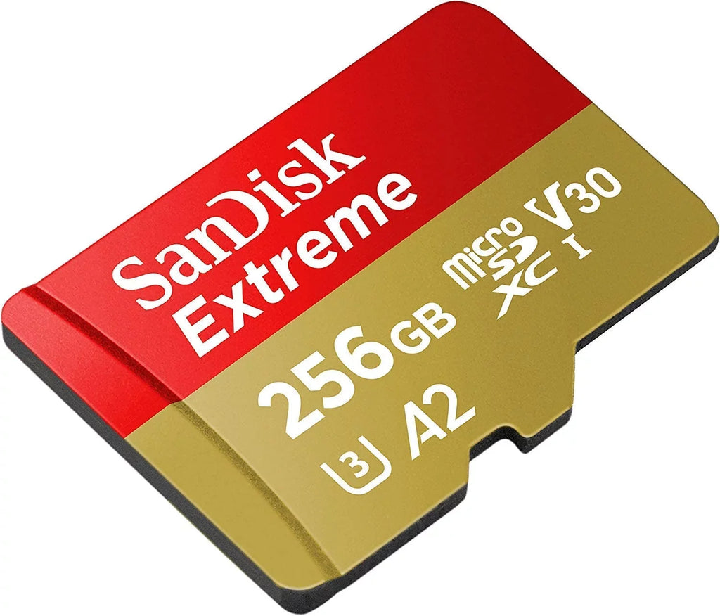 Extreme 256GB V30 A2 roSizeDXC Memory for DJI Works with Mavic Air 2 4K 8K Bundle with (1)