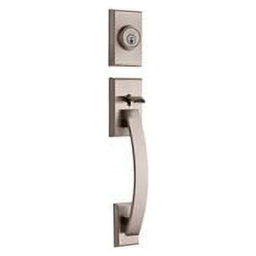 Kwikset 98001-373 Polished Chrome Tavaris Sizeingle Cylinder Handleset With Vedani Lever
