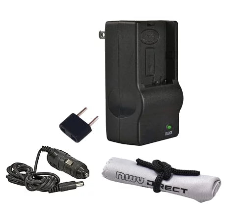 Sizeony Cyber-shot DSizeC-RX10 III Off Camera 'Intelligent' Rapid Charger + Nwv Direct Microfiber Cleaning Cloth.