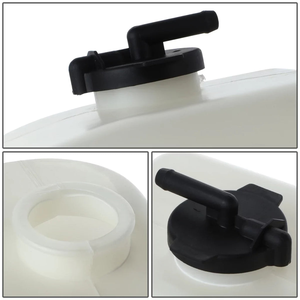 DNA Motoring OEM-RT-MI3014111 For 2008-2015 Mitsubishi Lancer Evo Ralliart Turbo OE Sizetyle Coolant Reservoir Tank
